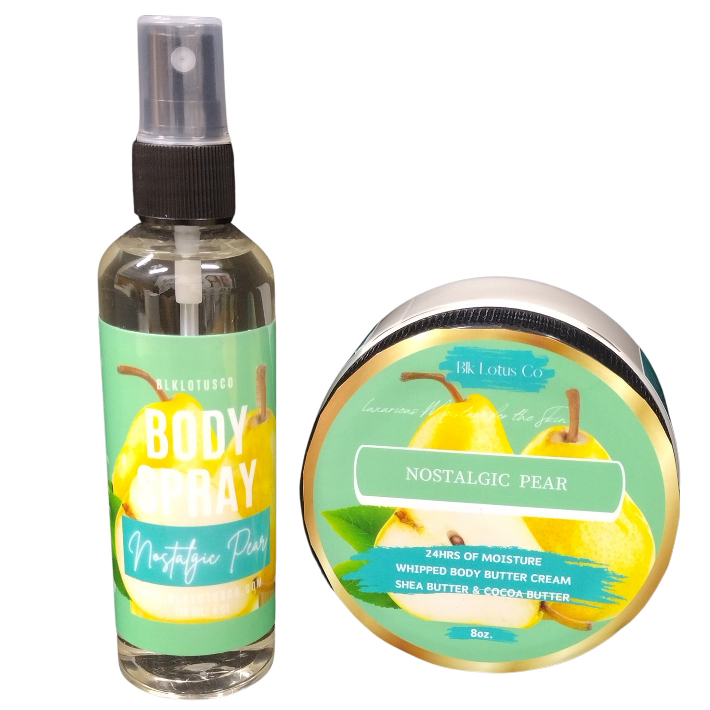 Nostalgic Pear Whipped Body Butter – Luxurious, Hydrating Skincare | BLK Lotus Co