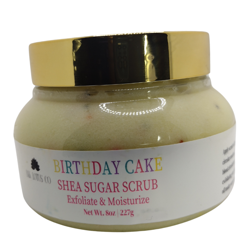 Blk Lotus Co's Birthday Cake Emulsified Body Scrub