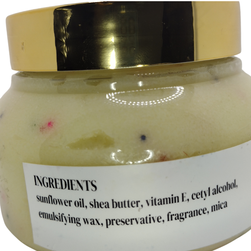 Blk Lotus Co's Birthday Cake Emulsified Body Scrub