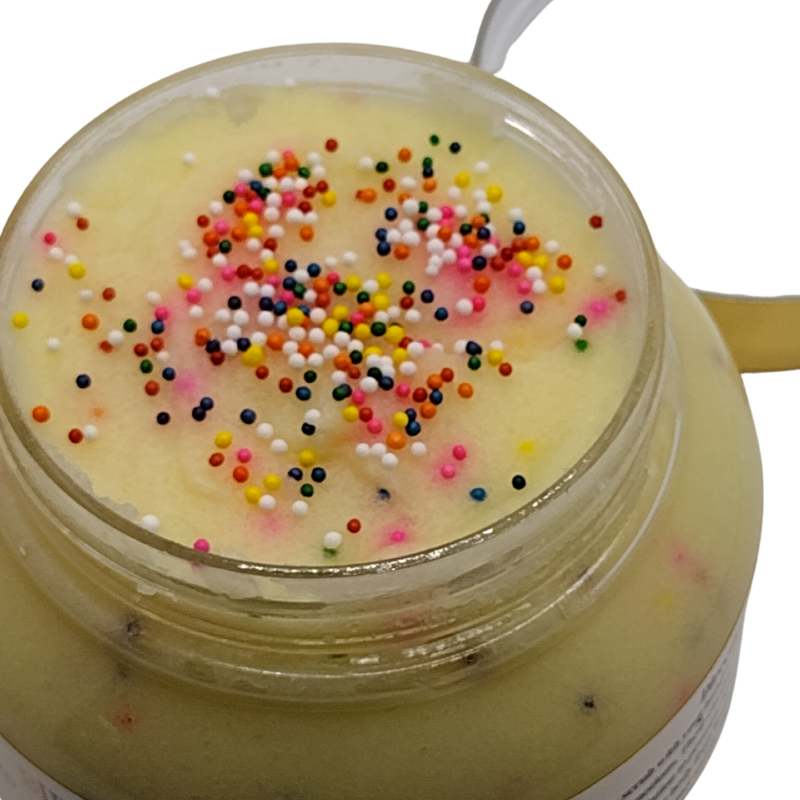Blk Lotus Co's Birthday Cake Emulsified Body Scrub