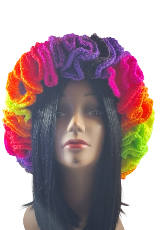 Blk Lotus Co Diva Crown: Vibrant Neon Accessory