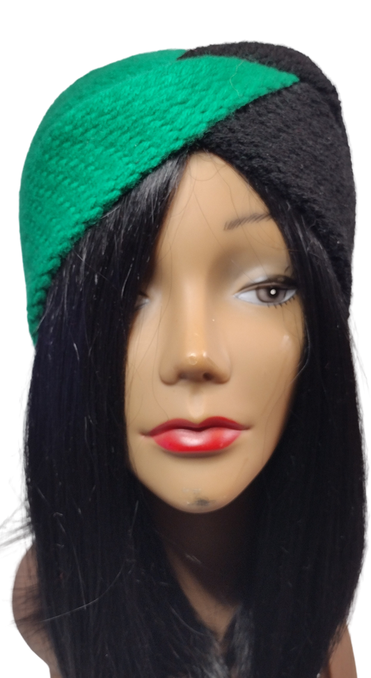 Blk Lotus Co Jamaican Colored Twist Knit Headband: Vibrant Style Meets Cozy Warmth
