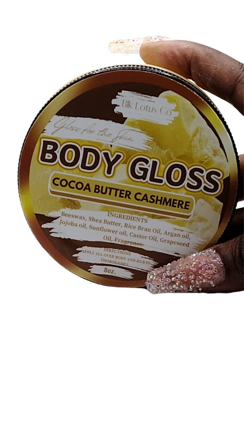 Blk Lotus Co's Body Gloss Collection