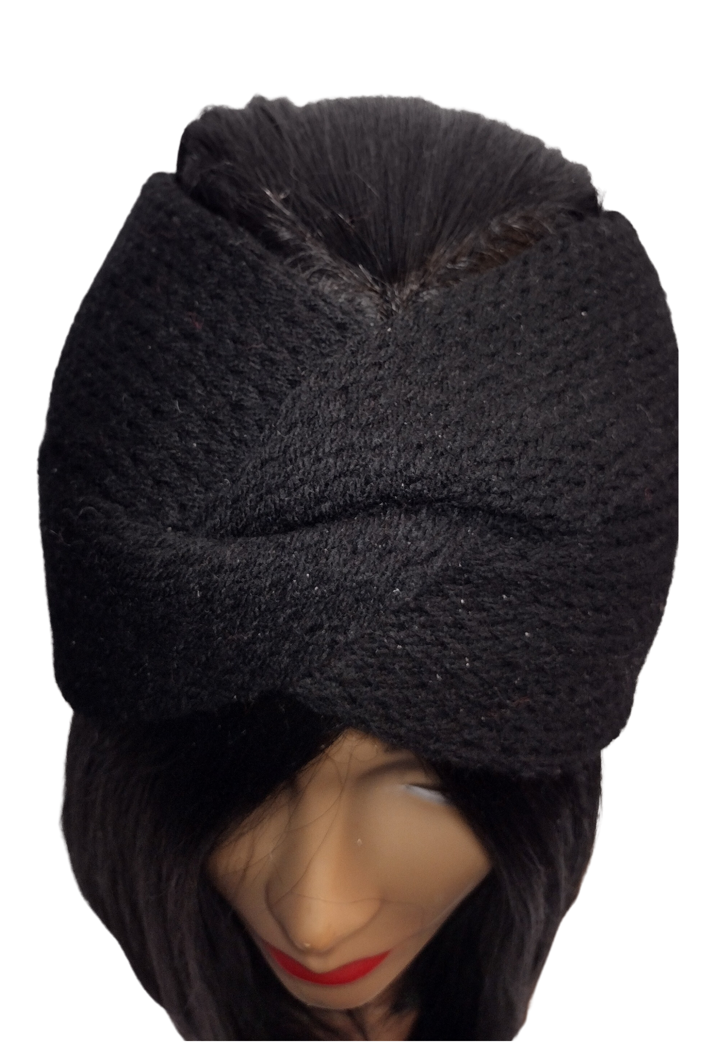 Blk Lotus Co Classic Black Twist Knit Headband: Timeless Style and Cozy Comfort