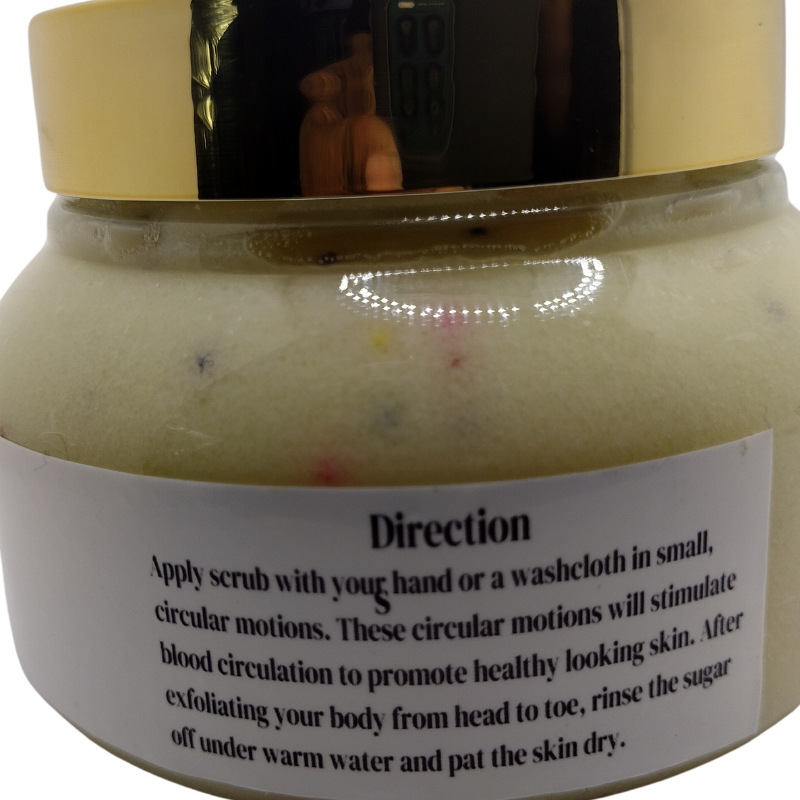 Blk Lotus Co's Birthday Cake Emulsified Body Scrub