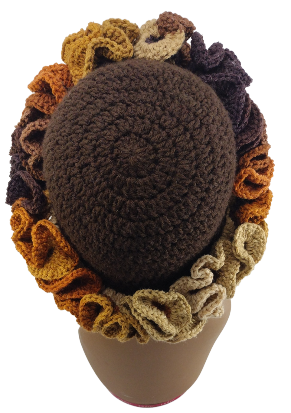 Blk Lotus Co Diva Crown: Multifaceted Shades of Brown Accessory