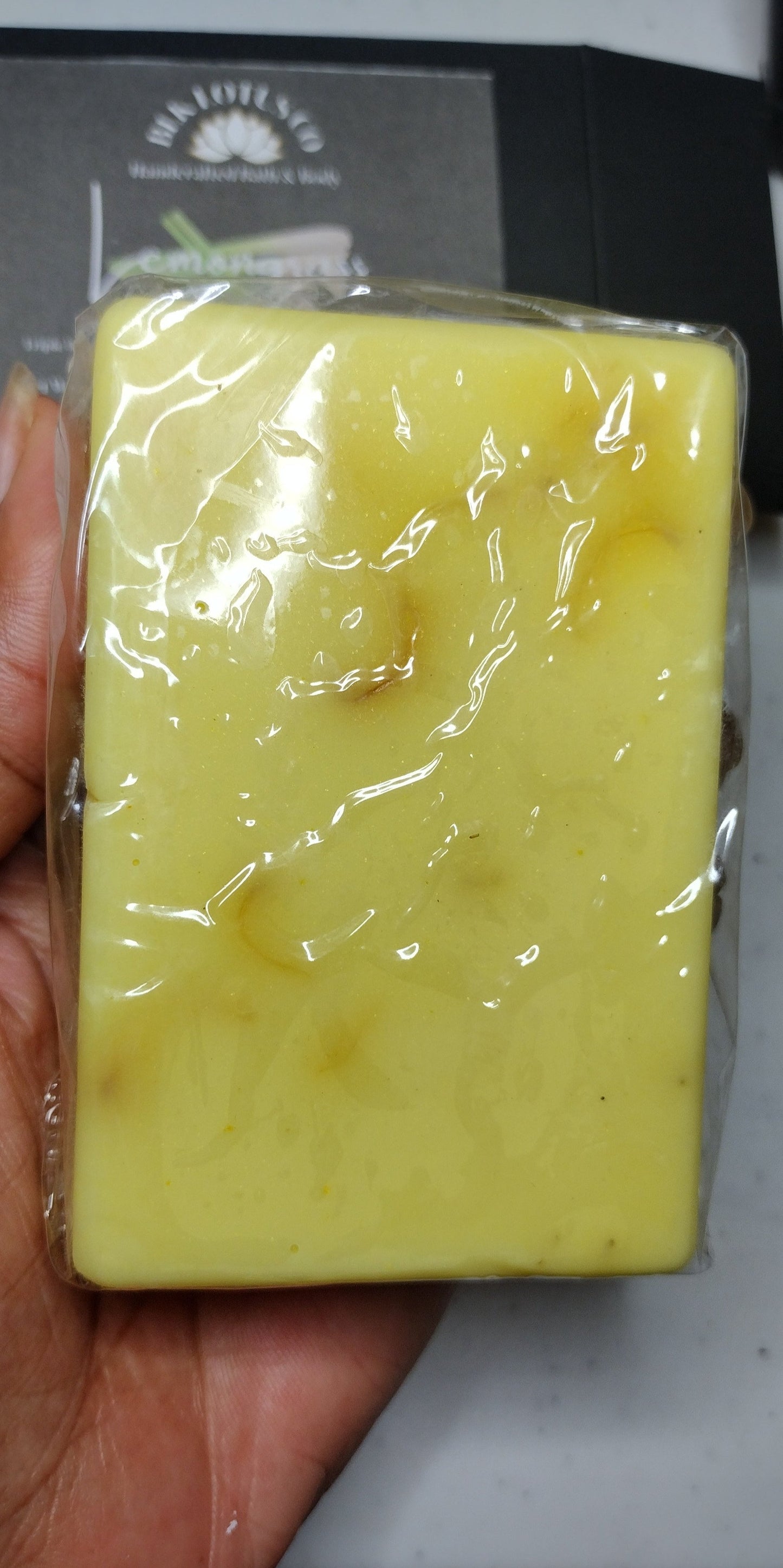 Revitalizing Lemongrass Infusion Triple Butter Soap